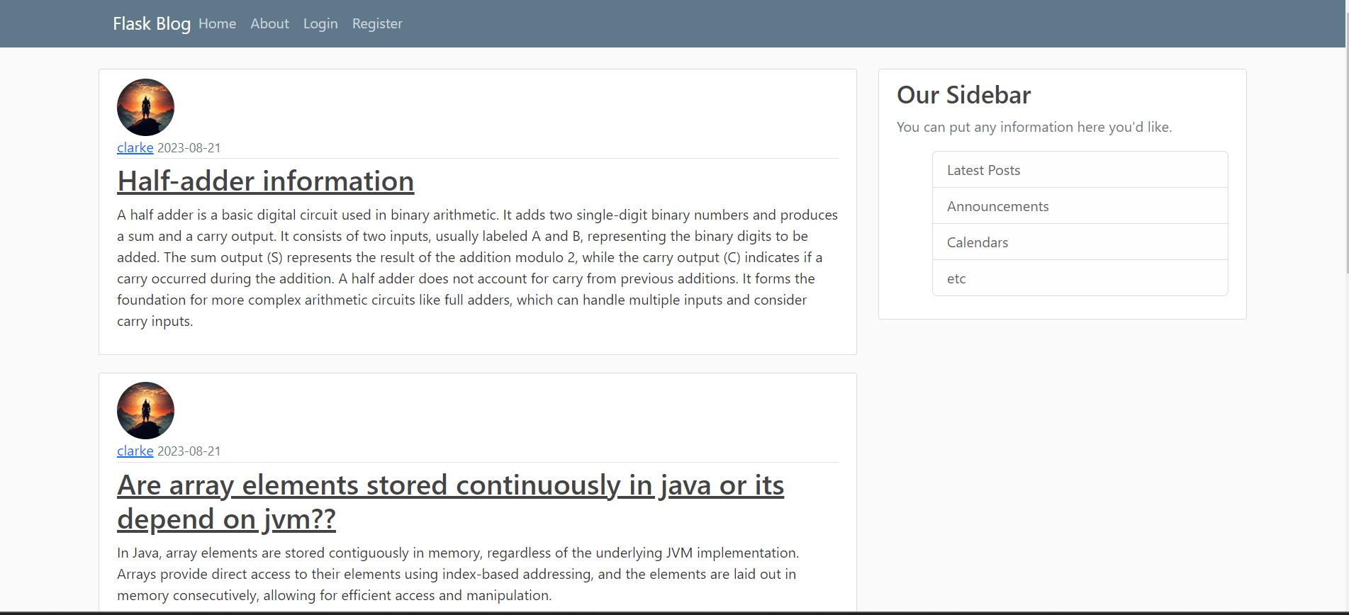 Blog-App Project Image